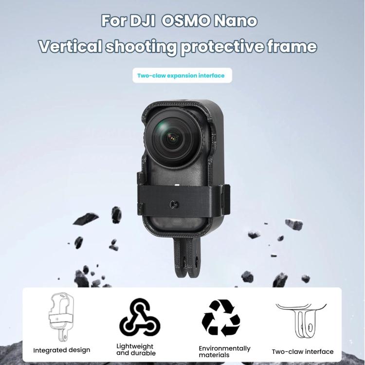 For DJI Osmo Nano Vertical Shooting Protective Frame Extension Bracket, Vertical Shooting Frame