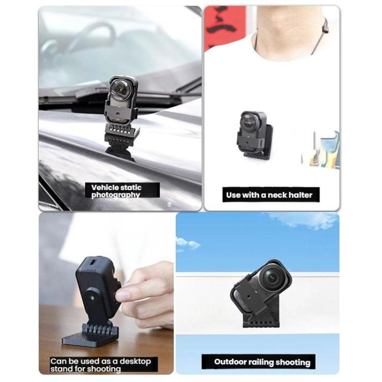 For DJI Osmo Nano Camera Magnetic Backplate Desktop Stand Vertical Holder, Vertical Holder