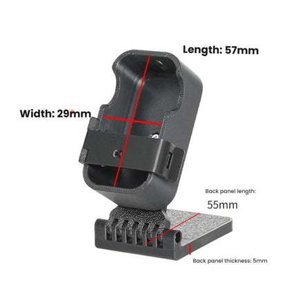 For DJI Osmo Nano Camera Magnetic Backplate Desktop Stand Vertical Holder, Vertical Holder