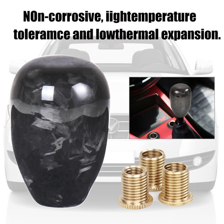 Automotive Forged Carbon Fiber Short Shift Knob
