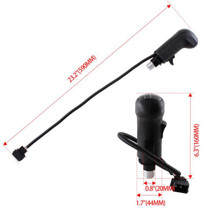 Car Shift Knob 81326200043 For MAN TGA / TGX / TGS, TS038