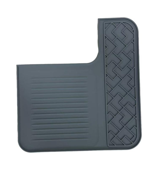 For Ninja Luxe Cafe ES601 Coffee Machine Top Silicone Mat Protection Pad, Top Mat Gray, Top Mat Black
