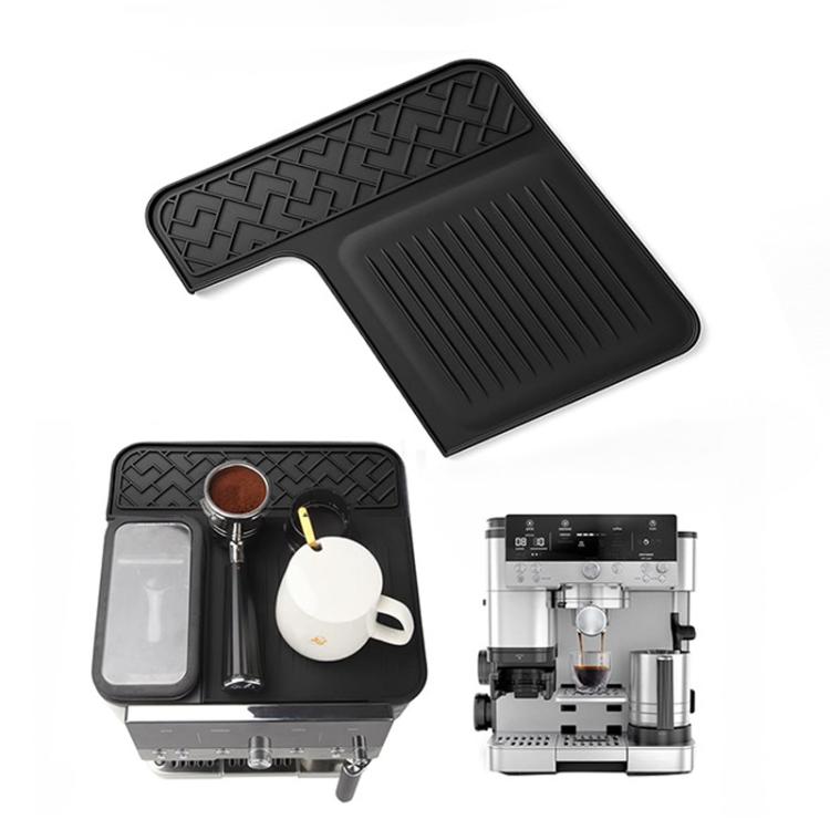 For Ninja Luxe Cafe ES601 Coffee Machine Top Silicone Mat Protection Pad, Top Mat Gray, Top Mat Black