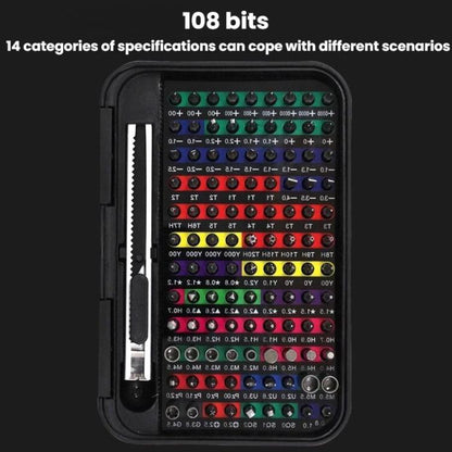 Multi-Functional Precision Screwdriver Set Laptop Phone Disassembly Tools, CREATIONSPACE YDL-21132 132pcs