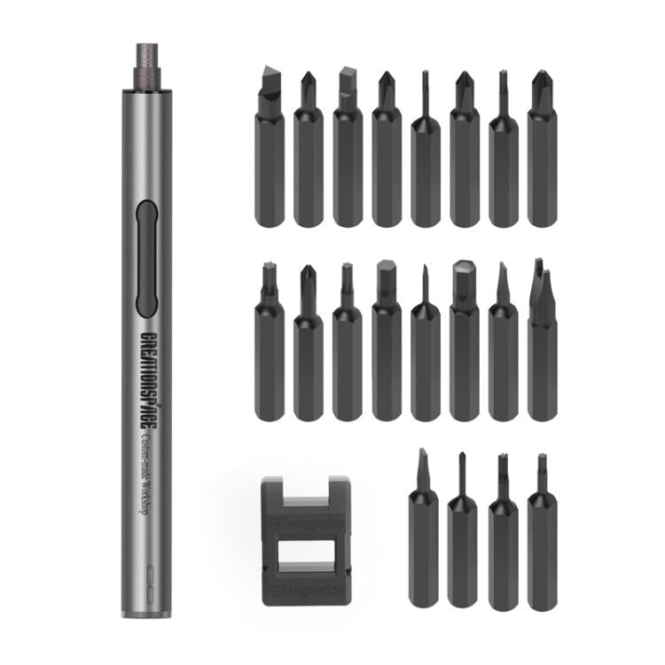 22pcs Electric Screwdriver Set For Phones Computers Glasses, CREATIONSPACE CS0101C