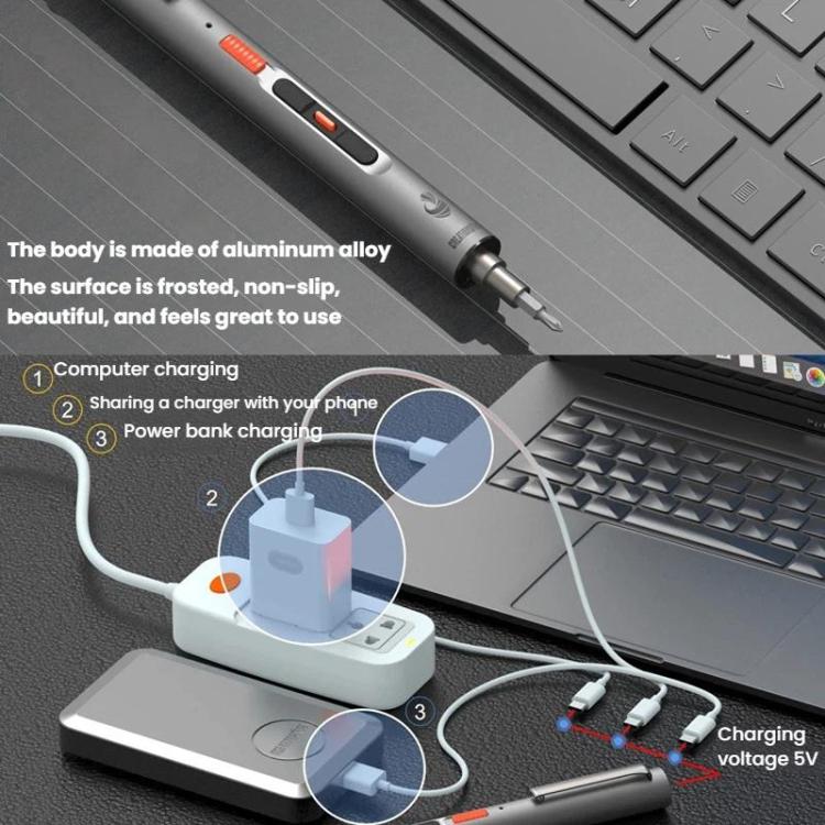29pcs High-Torque Electric Screwdriver Set For Mobile Phone Repair