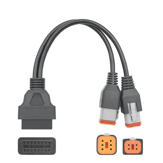 كابل محول للدراجات النارية 6+4 دبابيس لهارلي ديفيدسون