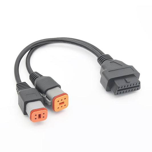 كابل محول للدراجات النارية 6+4 دبابيس لهارلي ديفيدسون