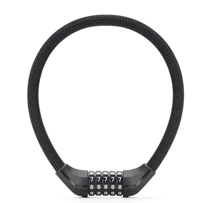 WEST BIKING Extended Portable Bicycle Steel Cable Anti-Theft Combination Lock