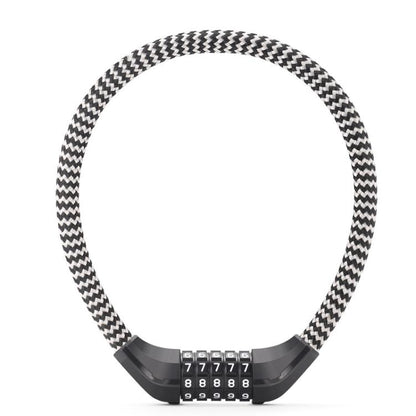 WEST BIKING Extended Portable Bicycle Steel Cable Anti-Theft Combination Lock