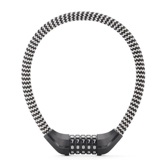 WEST BIKING Extended Portable Bicycle Steel Cable Anti-Theft Combination Lock