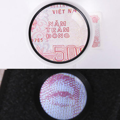 LED Folding Desktop Magnifying Glass For Reading Antique Jewelry Identification