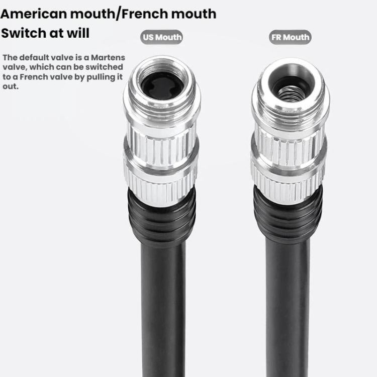 WEST BIKING Mini Portable Bicycle High-Pressure 120PSI Pump