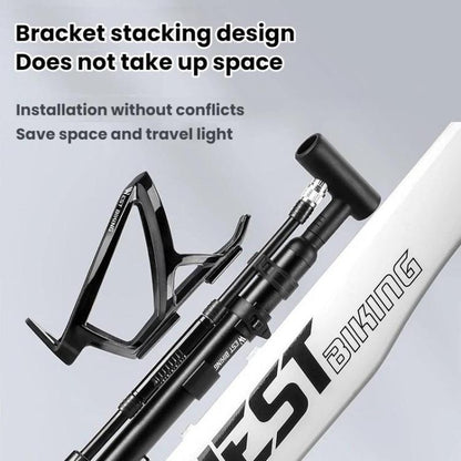 WEST BIKING Mini Portable Bicycle High-Pressure 120PSI Pump