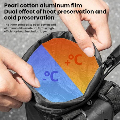 WEST BIKING Handlebar Seatpost Water Bottle Storage Bag For Cycling