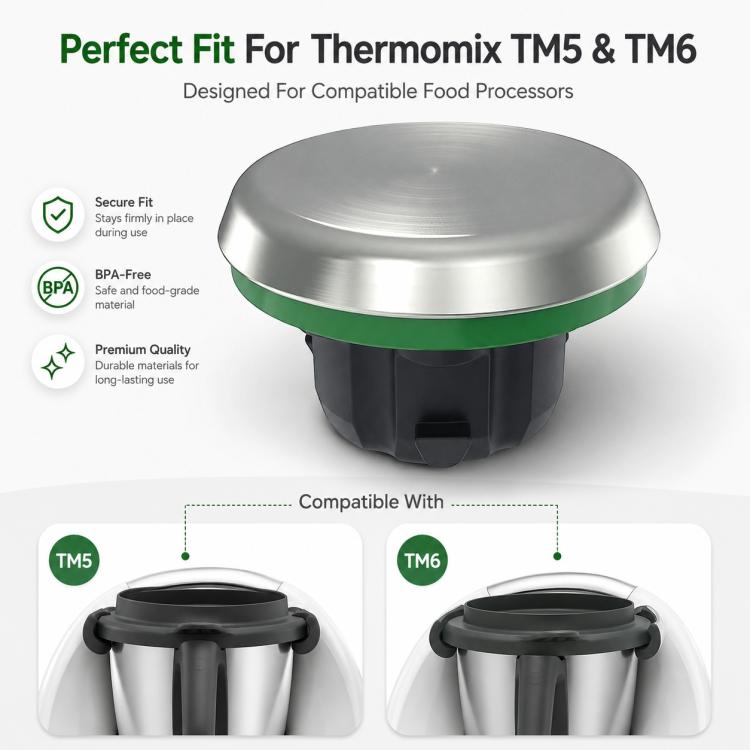 Blade Cover Plug For Thermomix TM5 & TM6 Food Processors, Blade Cover Plug