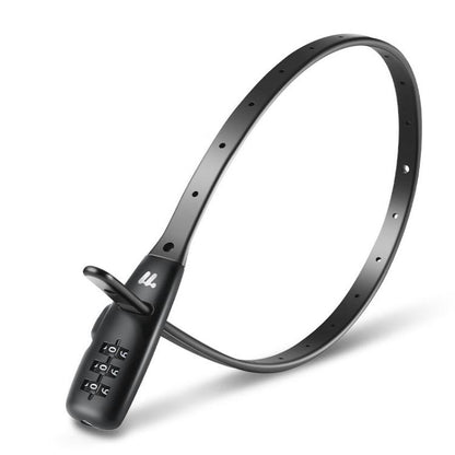 WEST BIKING Bicycle/Motorcycle Helmet Anti-Theft Portable Combination Cable Tie Lock, Bear Short, Bear Long, Regular Short, Regular Long