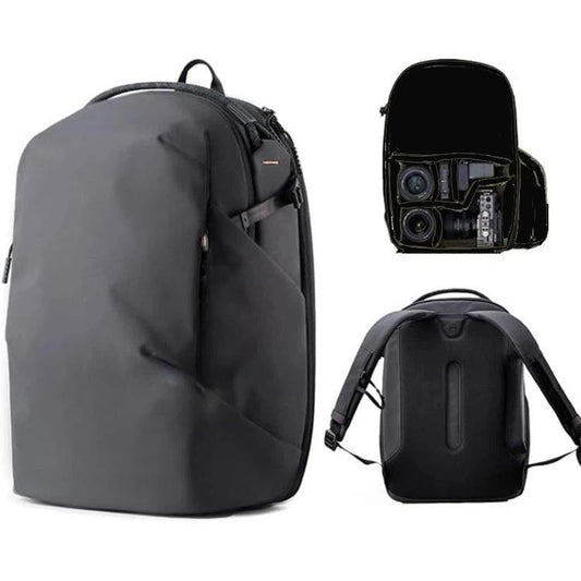 Kamerarucksack für Laptop/DSLR/Spiegelreflexkamera & Drohnen Kreativer Shooting- und täglicher Pendler-Rucksack, 16L 14 Zoll, 22L 16 Zoll