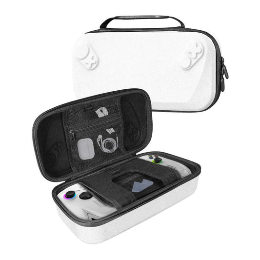 JYS Hard Carrying Case for ROG Xbox Ally/X Handheld Portable Travel Zipper Bag, JYS-X152 Black, JYS-X152 White