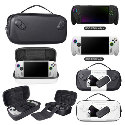 JYS Hard Carrying Case for ROG Xbox Ally/X Handheld Portable Travel Zipper Bag, JYS-X152 Black, JYS-X152 White