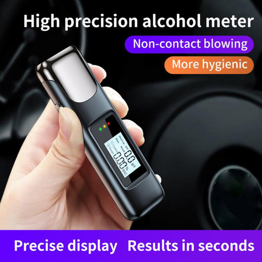 High-Precision Alcohol Tester Breathalyzer For Drunk Driving Detection