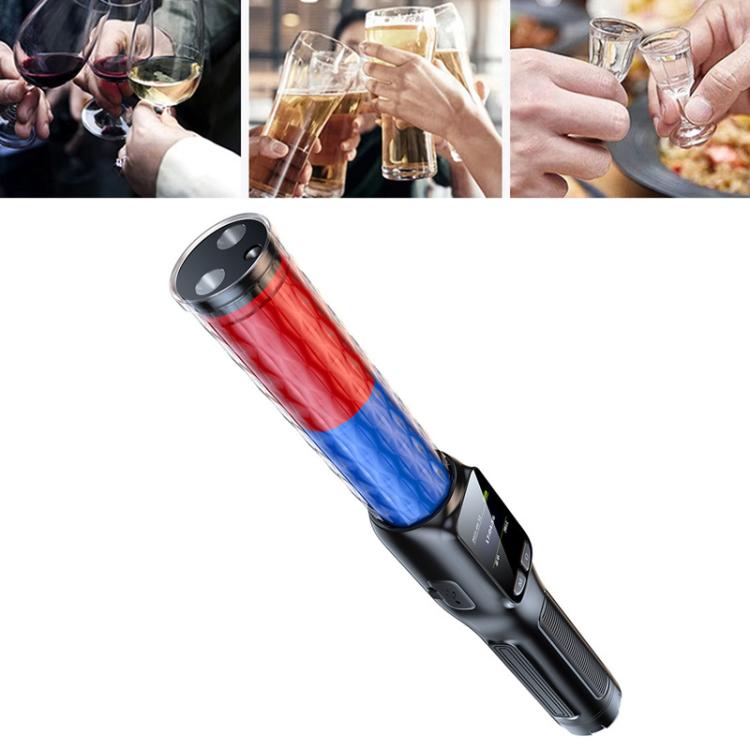 Multifunctional Baton Handheld Alcohol Tester Breath Electrochemical Alcohol Tester