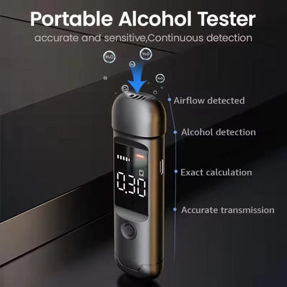 Breath-Type Traffic High-Precision Alcohol Tester Drunk Driving Detection Instrument