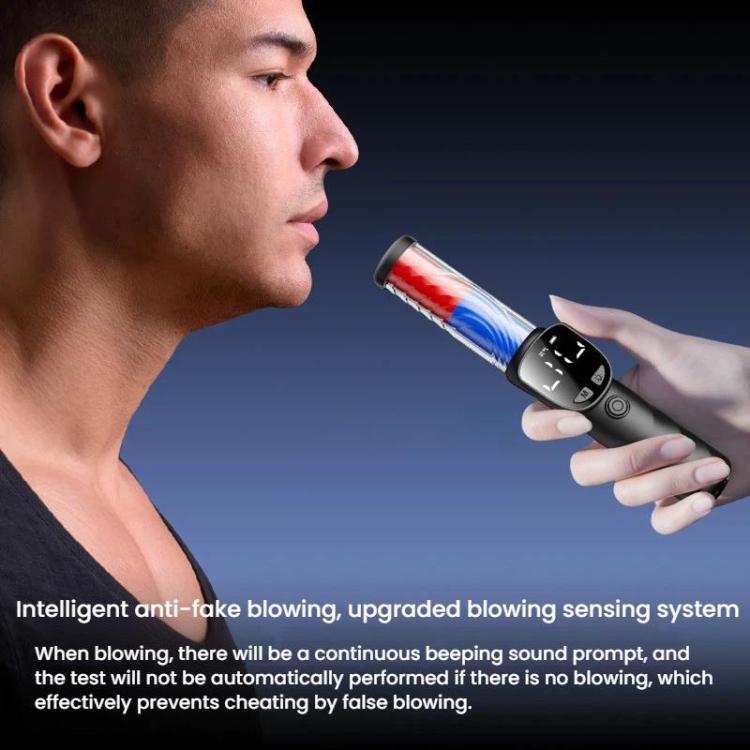Breath-Type Traffic High-Precision Alcohol Tester Handheld Digital Display Drunk Driving Detector