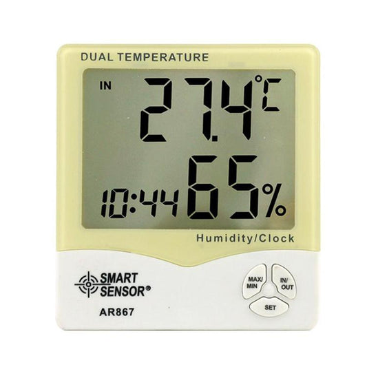 SMART SENSOR High-Precision Electronic Thermo-Hygrometer With Probe