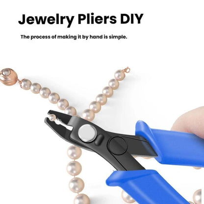 DIY Jewelry Making Tools High Carbon Steel Head & Anti-Slip PVC Handle