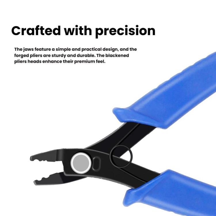 DIY Jewelry Making Tools High Carbon Steel Head & Anti-Slip PVC Handle