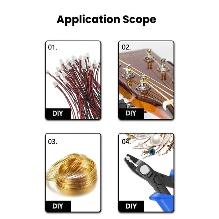DIY Jewelry Making Tools High Carbon Steel Head & Anti-Slip PVC Handle