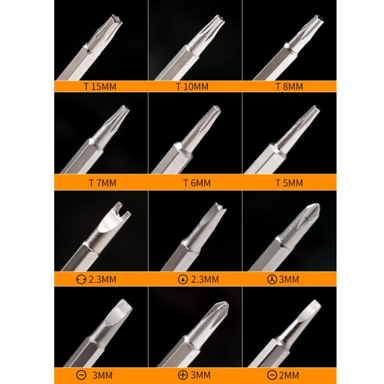 10pcs Household Special-shaped Multi-function Disassembly Repair Screwdriver
