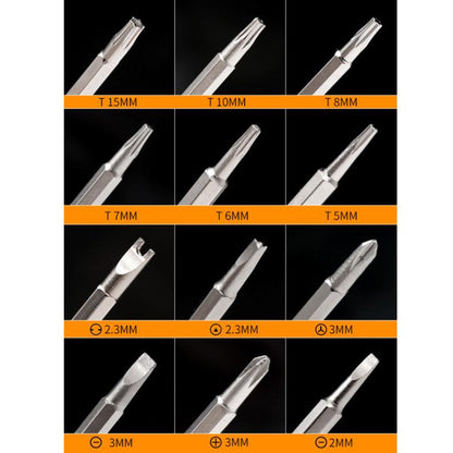 10pcs Household Special-shaped Multi-function Disassembly Repair Screwdriver