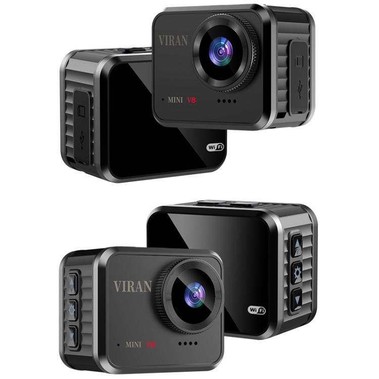 VIRAN Mini V8 Portable HD Action Camera Cycling Outdoor Dashboard Camera