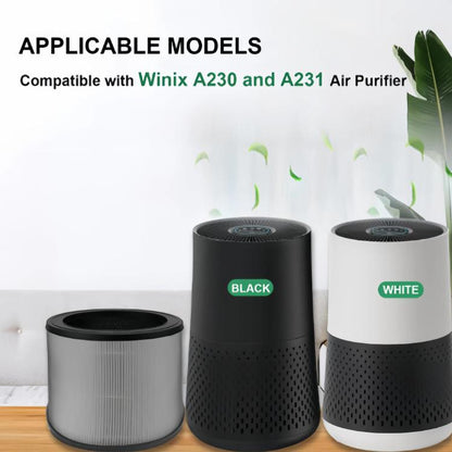 For Winix A231 / A230 Replacement Air Purifier Filter HEPA Activated Carbon Filter