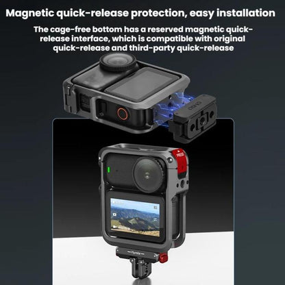 For DJI Osmo Nano Flymile Metal Cage Camera Extension Protective Frame