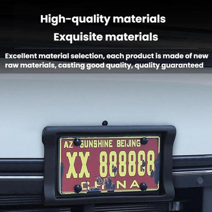 Car License Plate Frame Plate Holder Anti-Collision License Plate Frame, US
