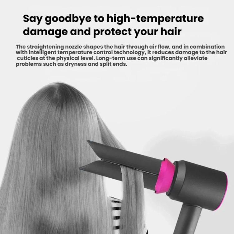For Dyson Hair Dryer HD01/HD03/HD08/HD16 Straightening & Smoothing Nozzle Attachment, Hair Dryer Gray, Hair Dryer Gold, Hair Dryer Rose Red