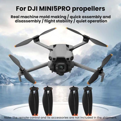 For DJI Mini 5 Pro BRDRC Drones Replacement Propellers, 2pairs, 4pairs