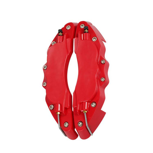 Kit de 2 protections d'étriers de freins haute température pour voiture, tailles S, M et L (rouge), S, M et L (bleu), S, M et L (jaune), S, M et L (argent), S, M et L (noir), S, M et L (noir).