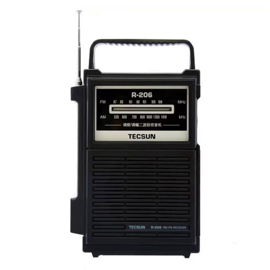 TECSUN R-206 Radio deux bandes FM / MW, R-206