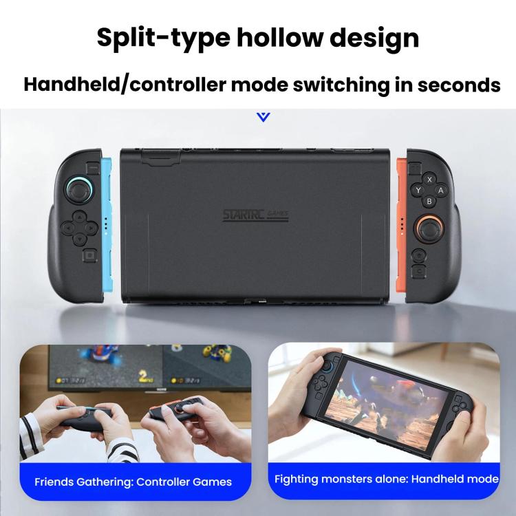 For Nintendo Switch 2 STARTRC GAMES Handheld Protective Case Split Dual Grip Case