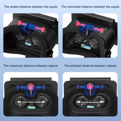 For Nintendo Switch 2 STARTRC GAMES VR Glasses Adjustable Pupil Pitch 3D Accessories