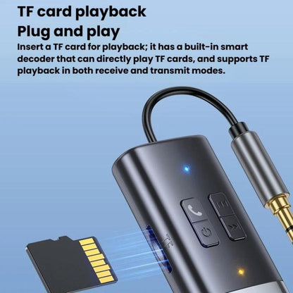 G76 Bluetooth 5.4 Receiver Transmitter Car AUX Adapter