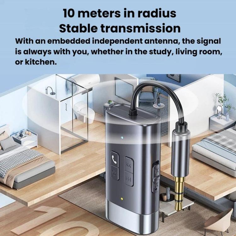 G76 Bluetooth 5.4 Receiver Transmitter Car AUX Adapter