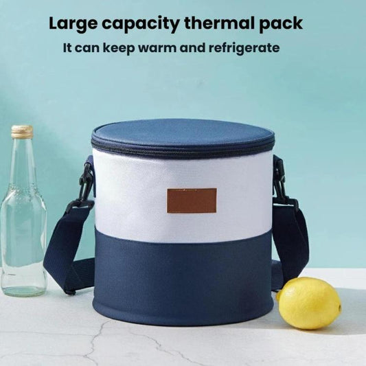 Sac isotherme épaissi seau, sac à bandoulière isotherme pour le camping et le pique-nique, sac à déjeuner bento