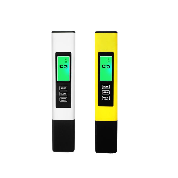 Dual-Color Smart Backlight Water Quality Tester Pen 3-in-1 TDS Meter Conductivity & Temperature Detector