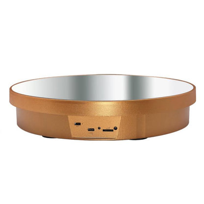 Multi-Purpose Mirror Electric Rotating Disc Battery / USB Powered Photography Live Display Stand, 32cm, 40cm