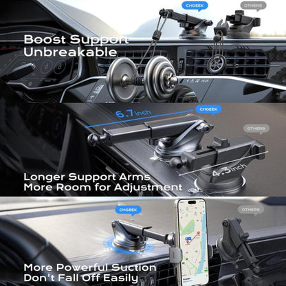 5W-15W Air Vent Car Wireless Charging Mount Smart Sensor Mount For Phone Charging